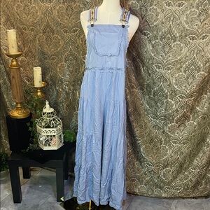 Chic Light Blue Women's Jumpsuit